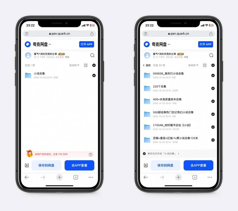 这个是真牛，600多G小说合集